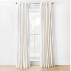 Z Galleries Ivory Rod Pocket Back Set of 2 Panels, 54" x 108"